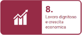 Obiettivo 8 — Lavoro dignitoso e crescita economica